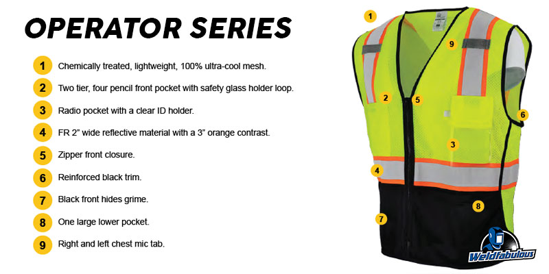 Tillman Operator Series Safety Vests
